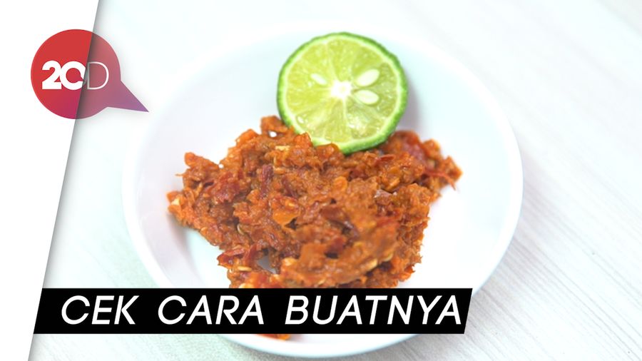 Sambal Terasi Rumahan yang Bikin Nagih