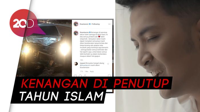 Kecelakaan Mobil, Ihsan Tarore Bersyukur Masih Diberi Keselamatan