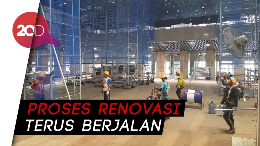 Masjid Istiqlal Direnovasi, Daya Tampung Jemaah Berkurang