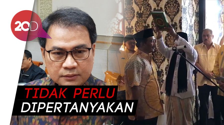 DPD Se-Jabar Disumpah Akan Dukung Airlangga