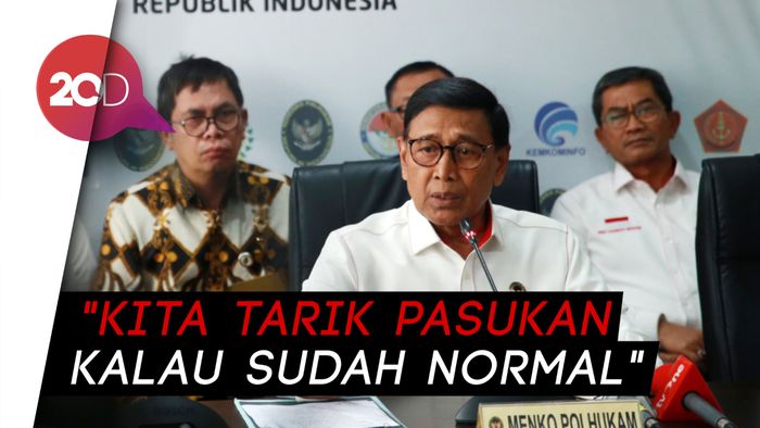 Kapan Akses Internet Papua Normal? Wiranto: Kalau Ada Laporan Kondusif