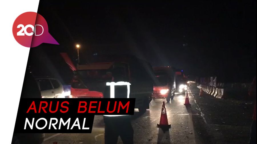 Lokasi Kecelakaan di Tol Cipularang Bersih, Lalin ke Jakarta Dibuka