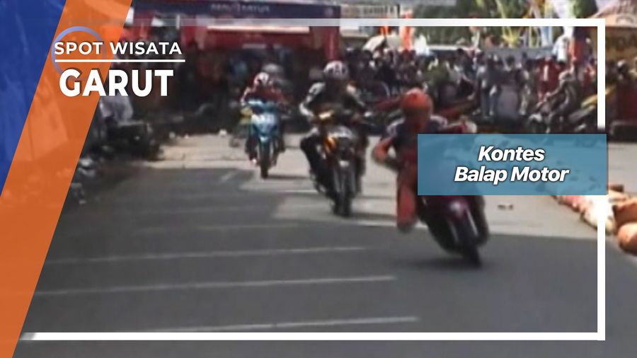 Balap Motor Dan Vespa Jalan Veteran Garut  