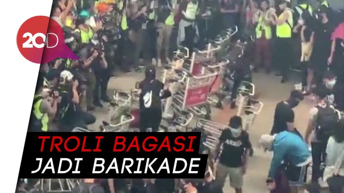 Massa Kepung Bandara Hong Kong, Penerbangan Dibatalkan