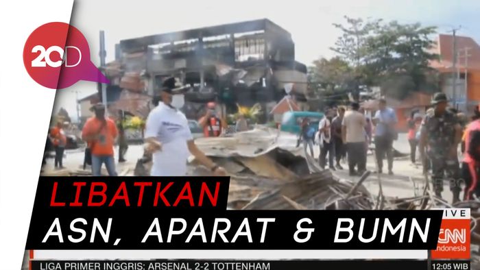 Pasca-kerusuhan, Wali Kota dan Ribuan Orang Bersih-bersih Jayapura
