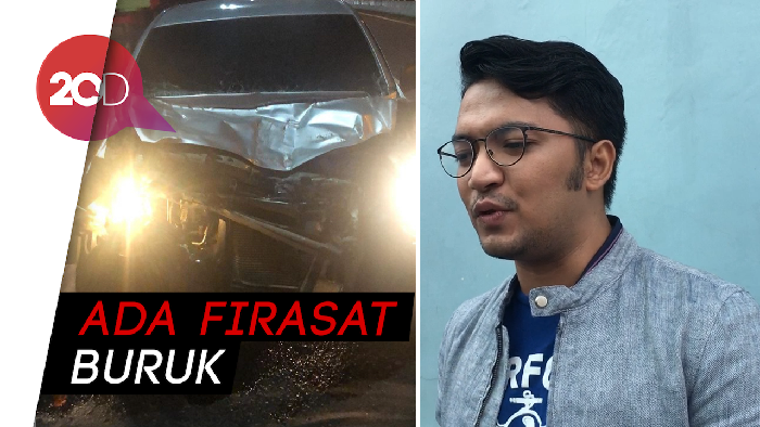 Detik-detik Ihsan Tarore Tabrak Kontainer di Pintu Tol Tanjung Priok