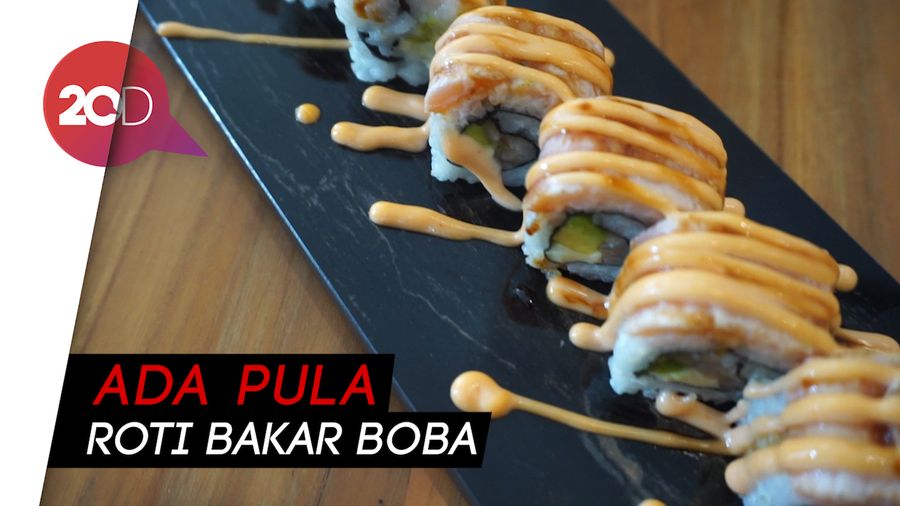 Resto Minimalis Ini Punya Sushi Salmon Mentai Enak