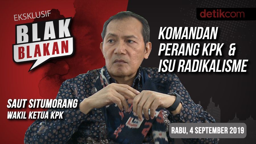 Tonton Blak-blakan Saut Situmorang: Komandan Perang KPK dan Isu Radikalisme