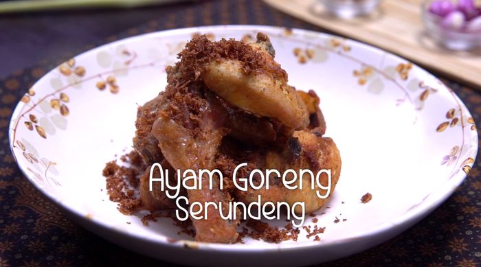 Ayam Goreng Serundeng Beraroma Nan Gurih