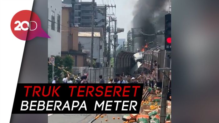 Kereta Tabrak Truk di Jepang, 1 Orang Tewas dan 35 Luka-luka