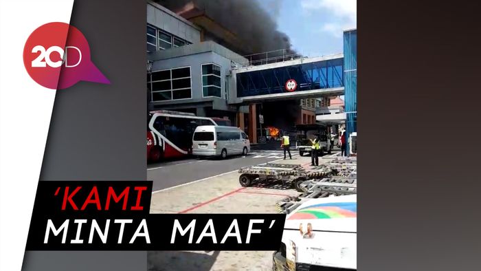 Penjelasan AP I soal Kebakaran Bus di Bandara Ngurah Rai Bali