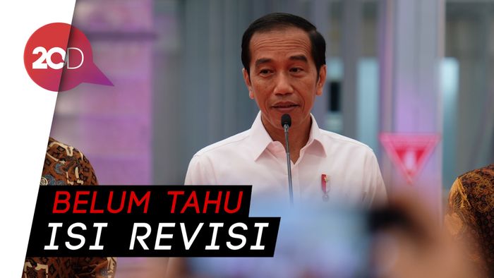 Tanggapi Revisi UU KPK, Jokowi: KPK Sudah Bekerja Baik