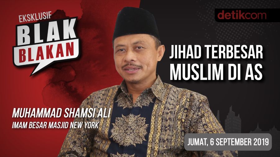 Tonton Blak-blakan Shamsi Ali: Jihad Terbesar Muslim di AS