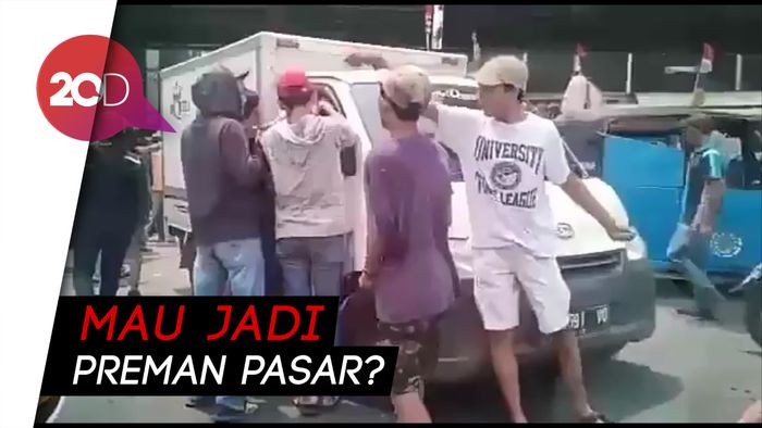 Viral Aksi Pemalakan Massal di Pasar Tanah Abang