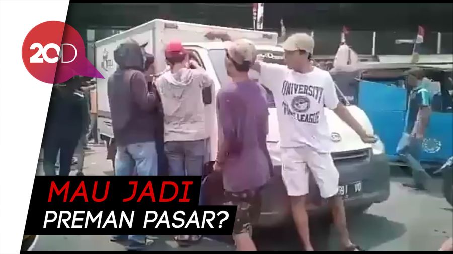 Viral Aksi Pemalakan Massal di Pasar Tanah Abang