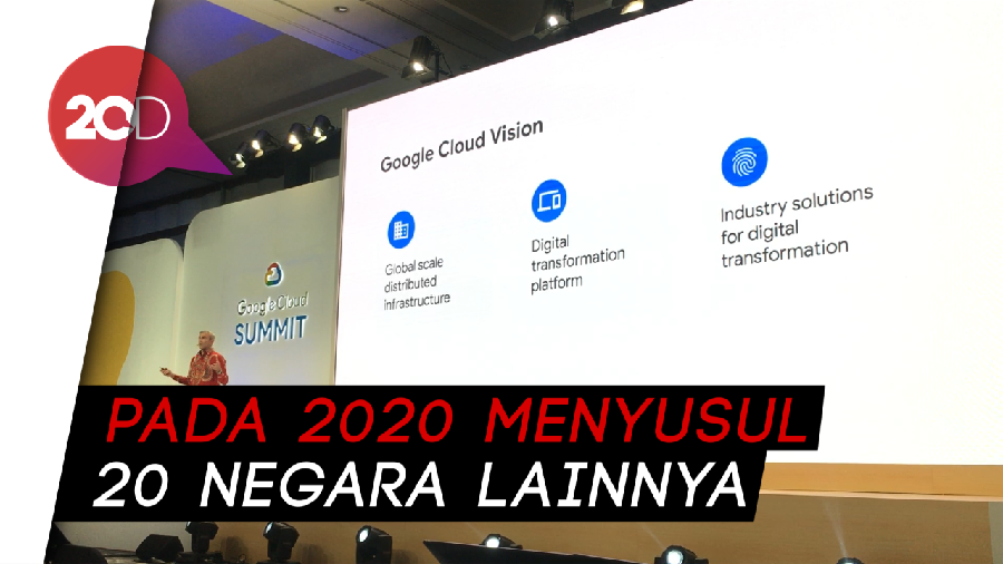Wow! Google Bakal Bangun Cloud Data Center di Indonesia