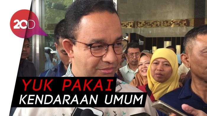 Perluas Ganjil Genap, Anies Ingin Tingkatkan Kendaraan Umum