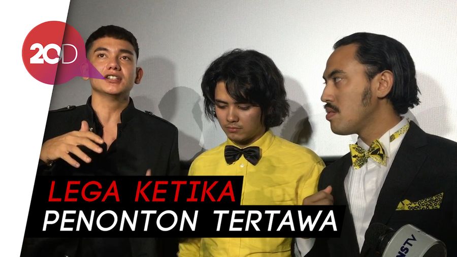 Adipati Cs Nikmati Tawa Penonton di Mega Premiere Warkop DKI Reborn