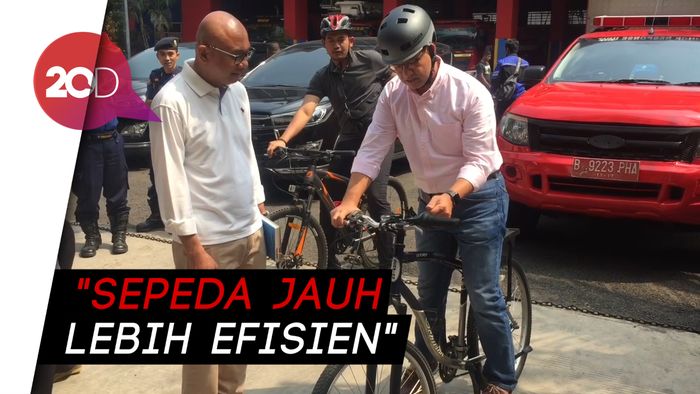 Anies Ingin Dorong Sepeda Jadi Alat Transportasi Alternatif di Jakarta