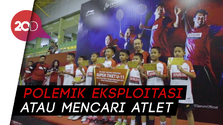 Audisi Bulutangkis PB Djarum Dihentikan Mulai 2020