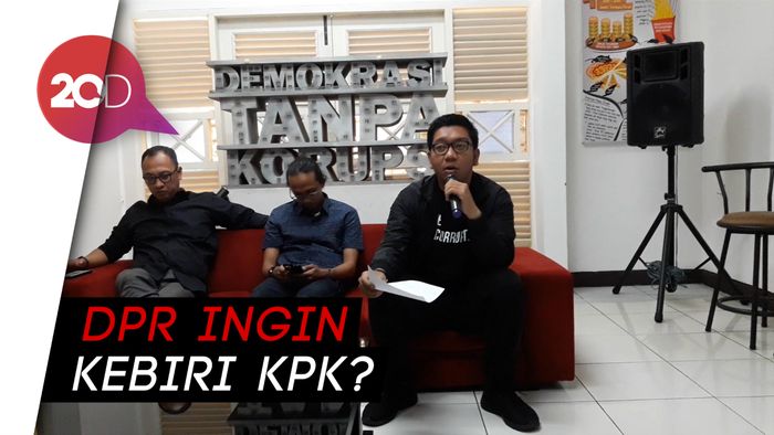 ICW Nilai DPR Punya Kepentingan di Balik Upaya Dugaan Pelemahan KPK