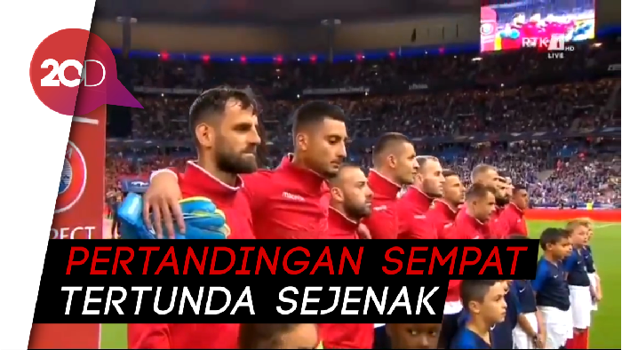 Lawan Albania, Prancis Salah Setel lagu Kebangsaan