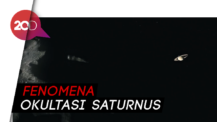 Mengungkap Fakta Saturnus yang Malam Ini Ada di Balik Bulan