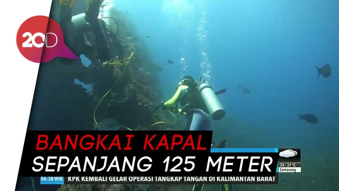 Menilik Kapal USAT Liberty, Cagar Budaya Bawah Air di Karangasem
