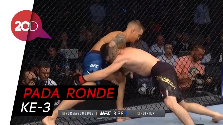 Submission Khabib Nurmagomedov Kalahkan Dustin Poirier