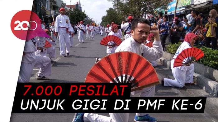  7.000 Pesilat Unjuk Gigi di PMF ke-6