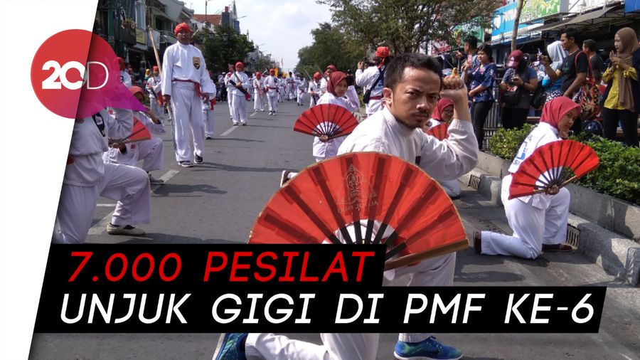  7.000 Pesilat Unjuk Gigi di PMF ke-6
