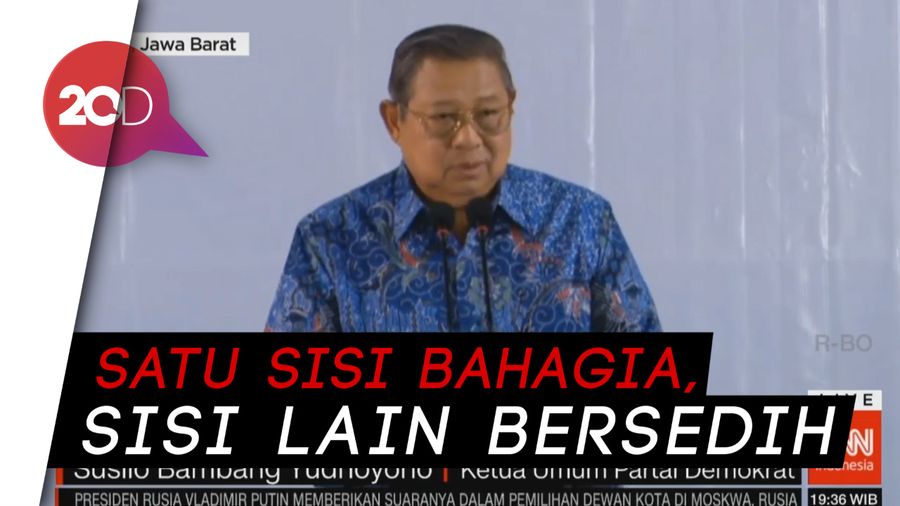 Di Pidato Kontemplasi, SBY Curhat Rasanya Rayakan Ultah Tanpa Istri dan Ibu