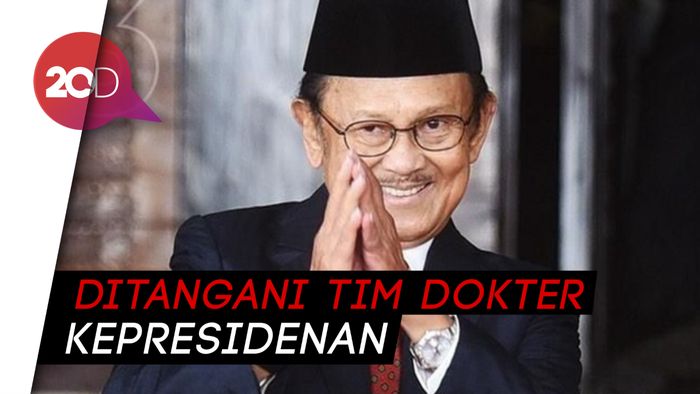 Istana: Kesehatan BJ Habibie Membaik