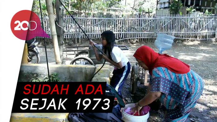 Kekeringan Landa Baleendah, Warga Manfaatkan Sumur Tua