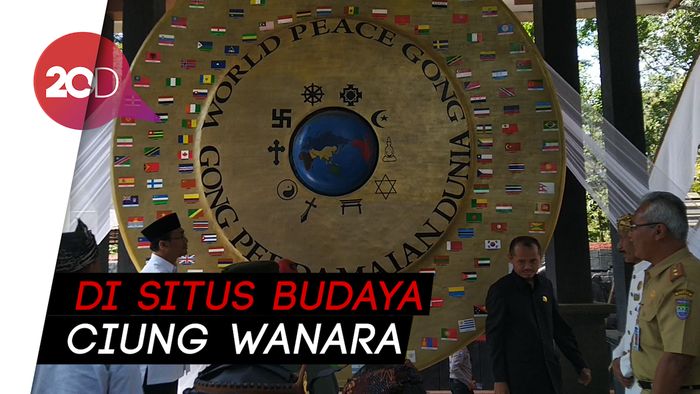 Kemeriahan Perayaan HUT ke-10 Gong Perdamaian Dunia di Ciamis