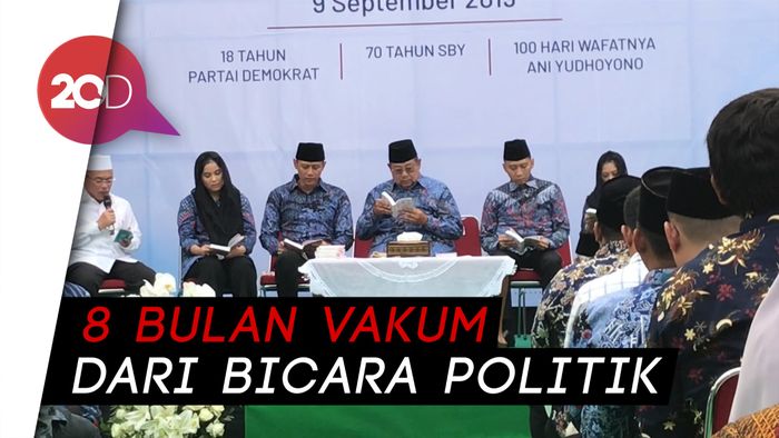 Malam Ini, SBY Gelar Pidato Kontemplasi dan Doa untuk Bu Ani