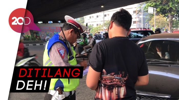 Tahu Ada Ganjil Genap, Banyak Pengendara Masih Melanggar