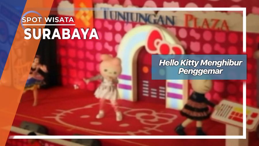 Hello Kitty Menghibur Penggemar, Surabaya