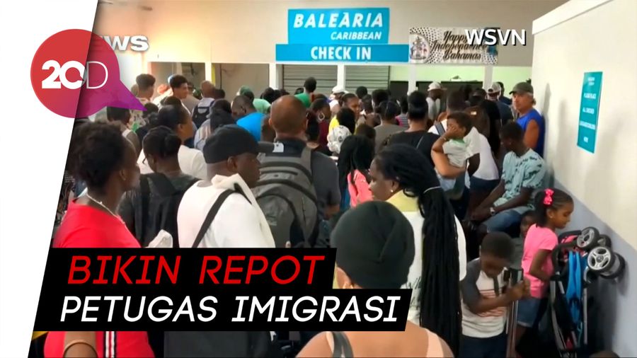 Amerika Diserbu Pengungsi Korban Badai Dorian
