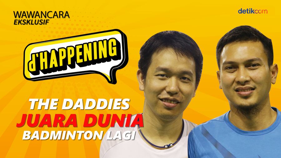 Tonton dHappening Hendra-Ahsan: The Daddies Juara Dunia Lagi