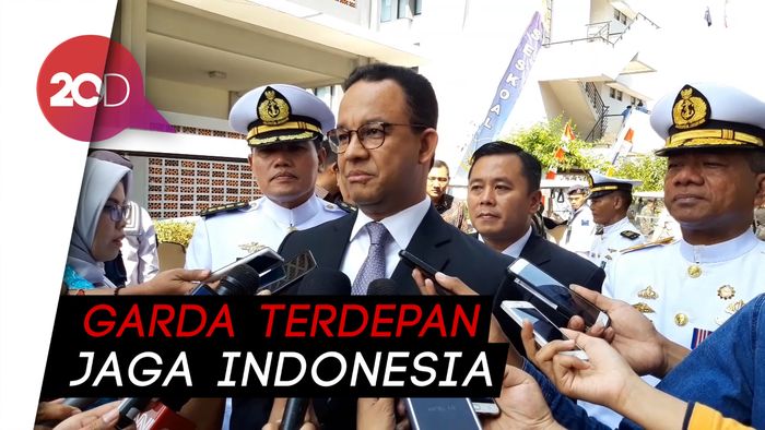 Hadiri HUT ke-47 TNI AL, Anies Apresiasi Kerja Prajurit