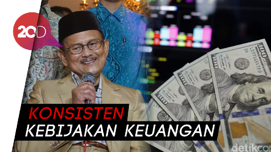 BJ Habibie Pernah Tekuk Rupiah dari Rp 15.000 Jadi Rp 6.500