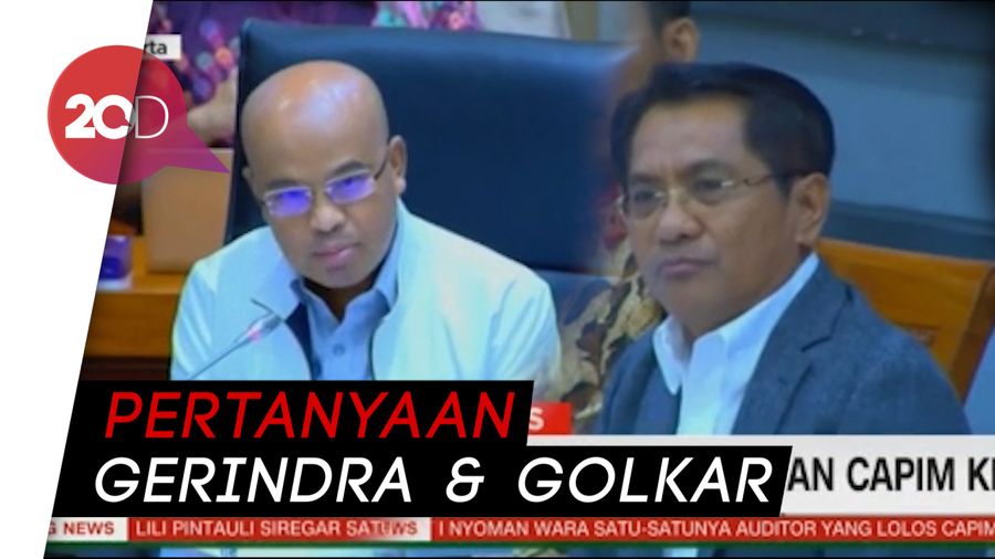 Capim KPK Nawawi Pomolango Dicecar Pertanyaan Tajam