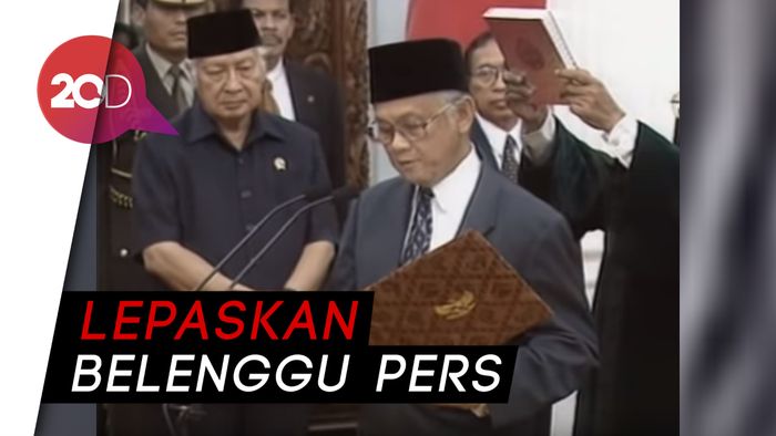 Habibie dan Payung Kebebasan Pers