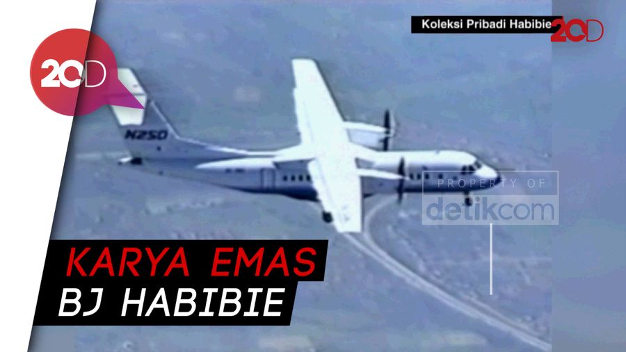 Mengenal N250 Gatot Kaca, pesawat Pertama Karya BJ Habibie