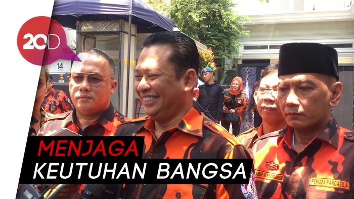 Sambangi Kediaman Maruf Amin, Bamsoet: Obrolan Kebangsaan