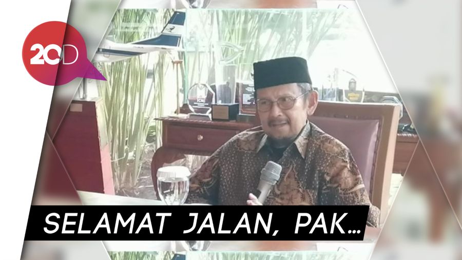 Ucapan Duka Mengalir, Pak Habibie Langsung Jadi Trending Dunia