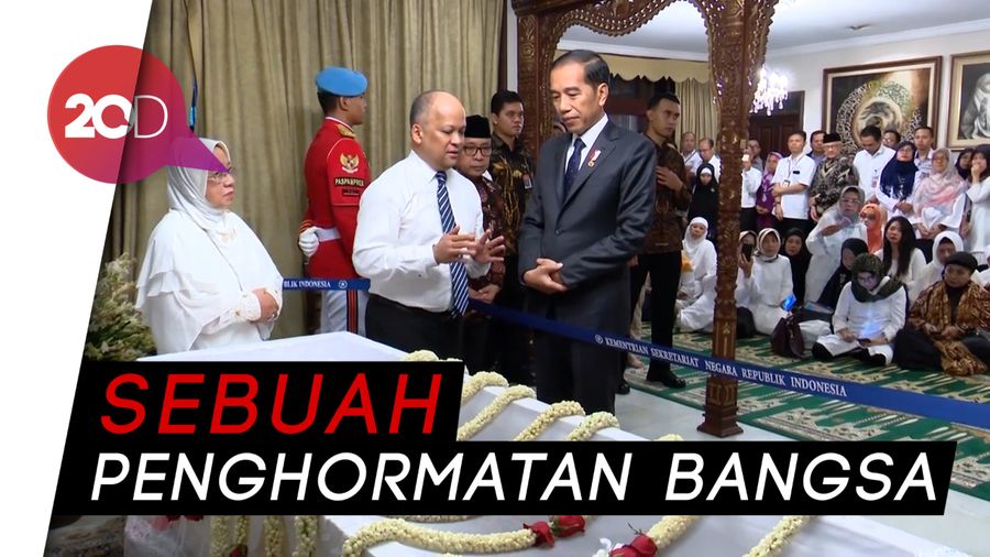  Ajakan Jokowi Doakan Mendiang Eyang Habibie