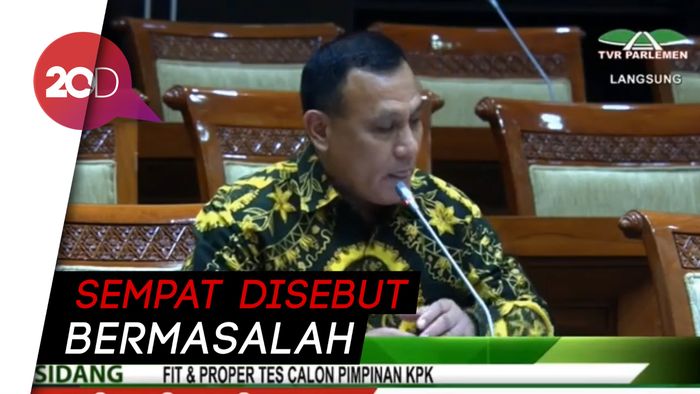 Firli Bahuri Jalani Uji Kepatutan dan Kelayakan Capim KPK