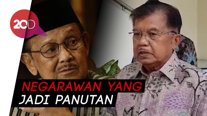 JK Kenang BJ Habibie Sebagai Sosok yang Berdedikasi Untuk Negara